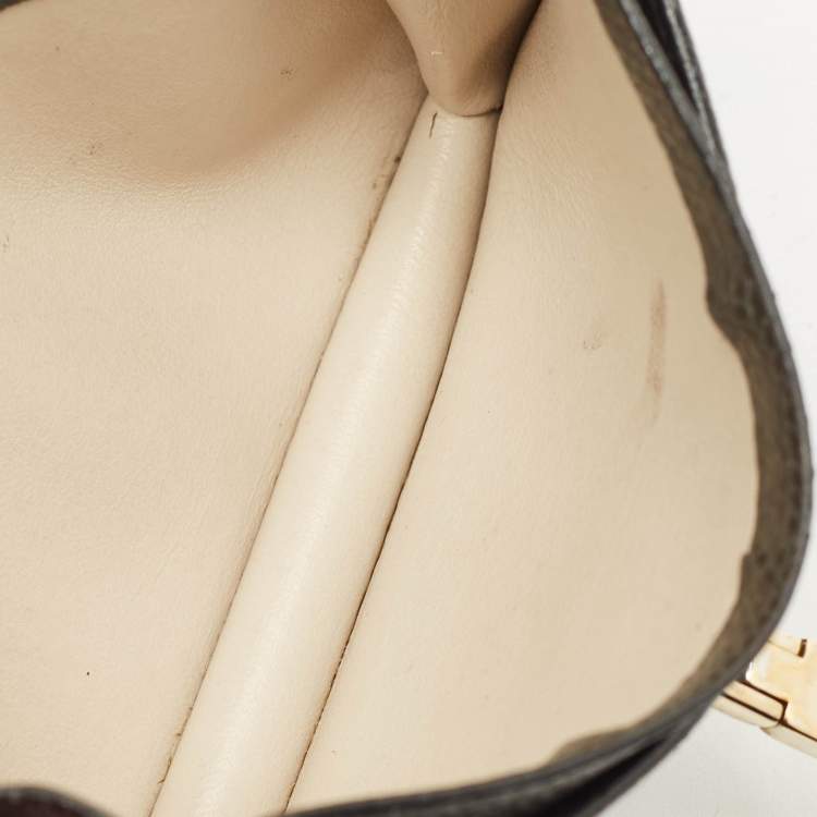 Pre Owned Valextra Brera Grey Leather Card Holder