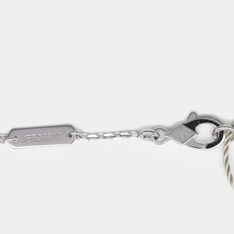 Pre Owned Van Cleef & Arpels Vintage Alhambra Diamond 18k Two Tone Holiday Pendant 2024 Pendant Necklace