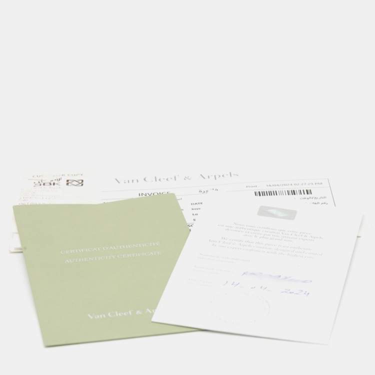 مملوكة مسبقًا Van Cleef & Arpels Lucky Spring Open Wings Ladybug Carnelian Onyx 18k Rose Gold Necklace