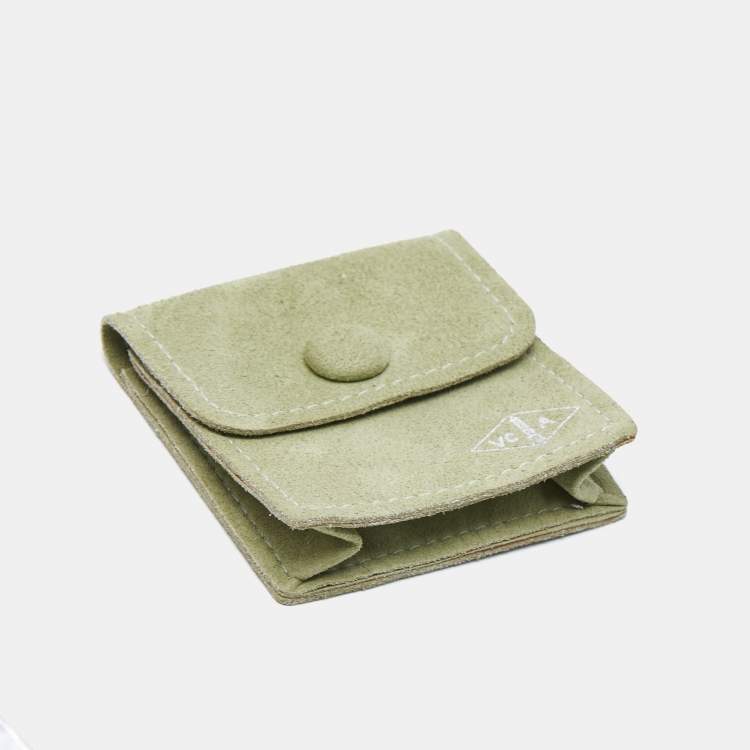 Pre Owned Van Cleef & Arpels Perlée 18k Rose Gold Small Model Ring Size 48