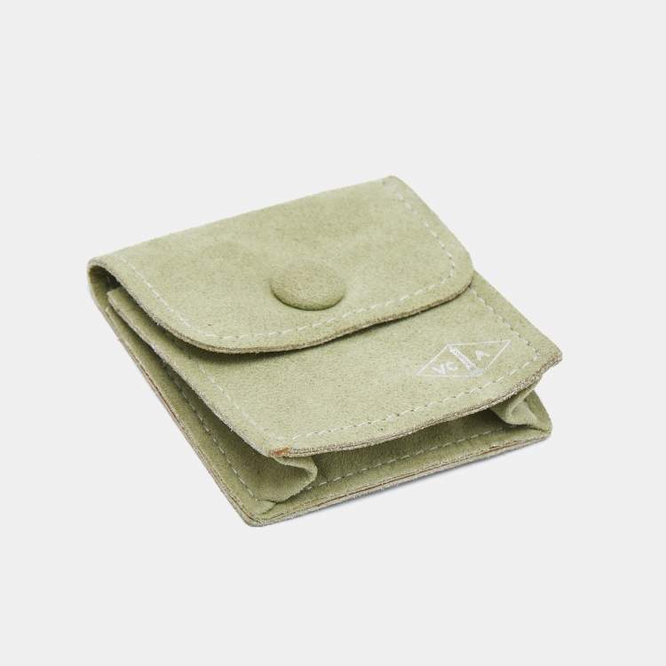 Pre Owned Van Cleef & Arpels Perlée 18k Rose Gold Large Model Ring Size 48