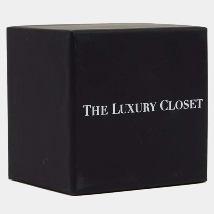 مملوكة مسبقًا Van Cleef & Arpels Perlée Signature 18k White Gold Band Ring Size 52