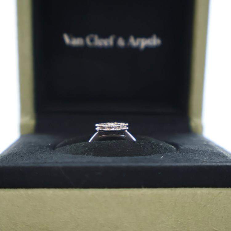 Pre Owned Van Cleef and Arpels Sweet Alhambra Ring Size 48