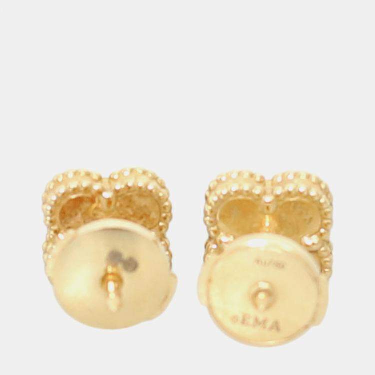 Pre Owned Van Cleef & Arpels Sweet Alhambra Earstuds
