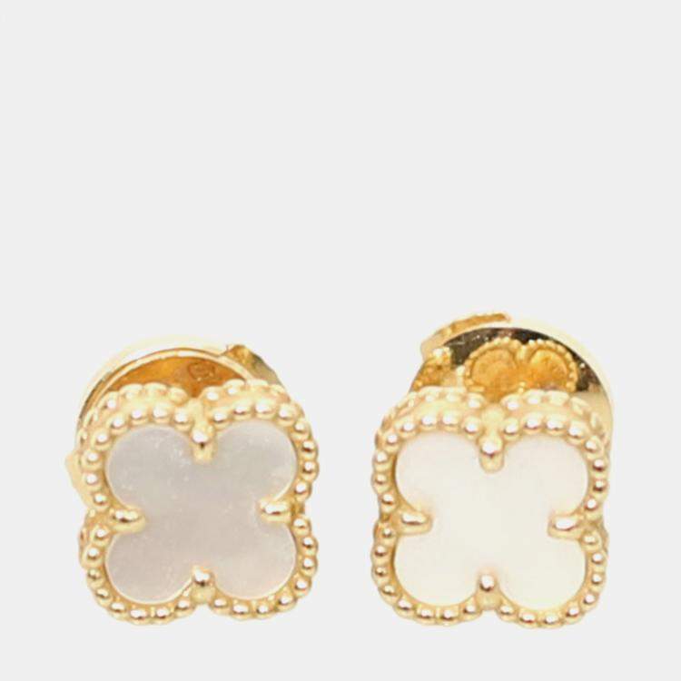 Pre Owned Van Cleef & Arpels Sweet Alhambra Earstuds