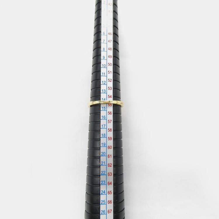 Pre Owned Van Cleef & Arpels Vintage Alhambra 18K Yellow Gold Diamond Ring EU 55