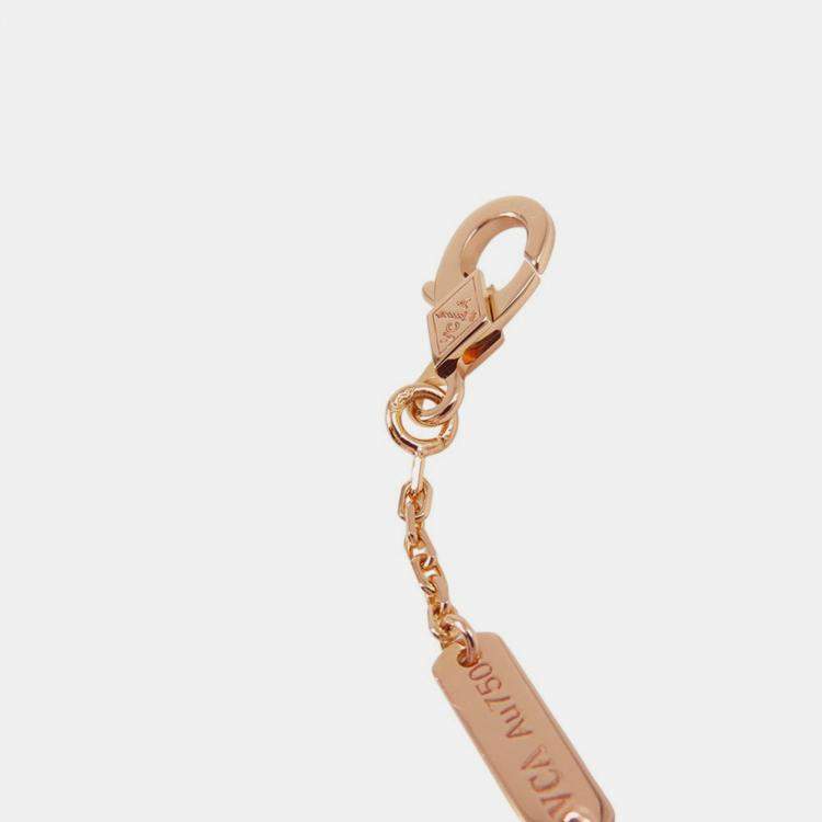 مملوكة مسبقًا Van Cleef & Arpels Perlee 18K Rose Gold Necklace Diamonds Pendant Necklace