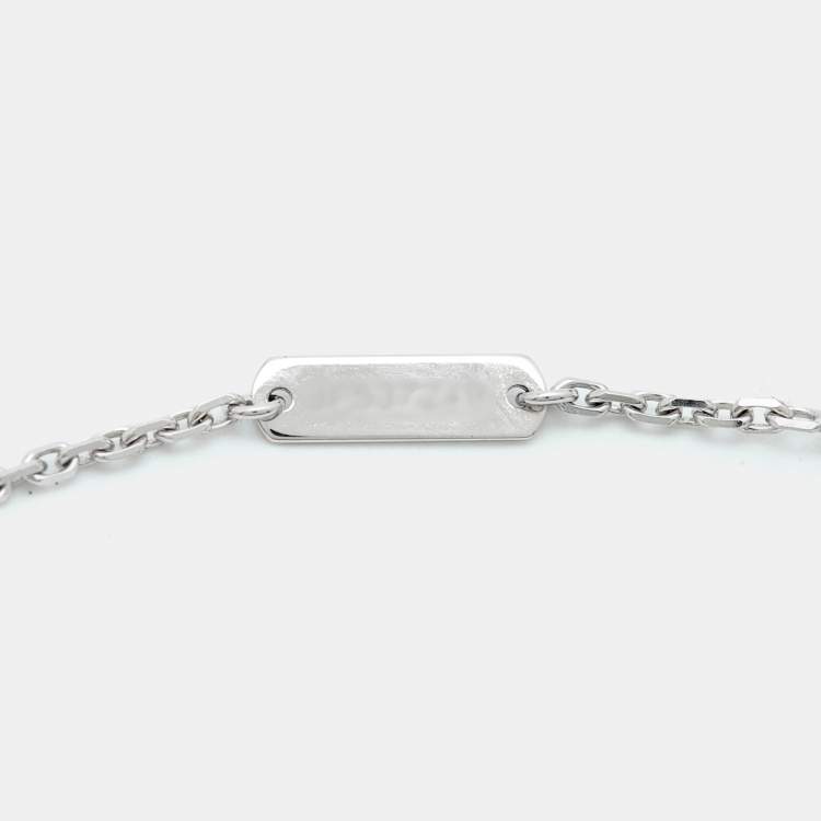 Pre Owned Van Cleef & Arpels Vintage Alhambra Diamond 18k Two Tone Holiday Pendant 2024 Pendant Necklace