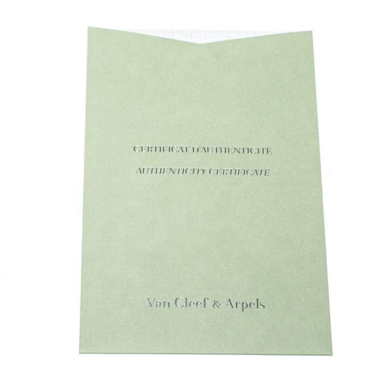 مملوكة مسبقًا Van Cleef & Arpels Cosmos Diamond 18K White Gold Large Ring Size 55