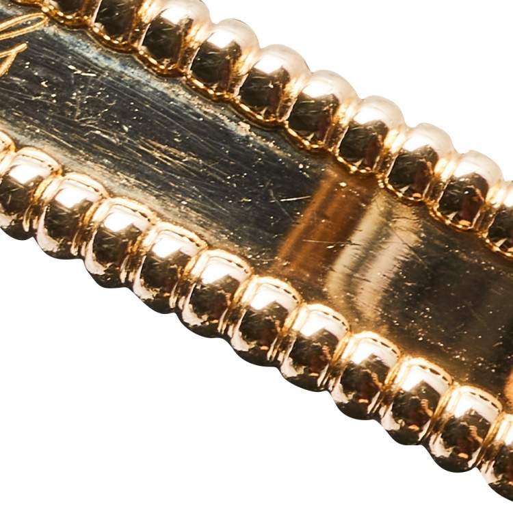 مملوكة مسبقًا Van Cleef & Arpel Perlee Signature 18K Rose Gold Bracelet