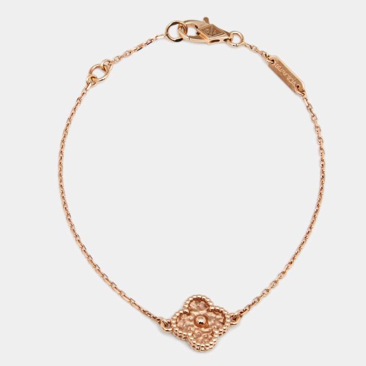 Sweet Alhambra bracelet 18K rose gold - Van Cleef & Arpels