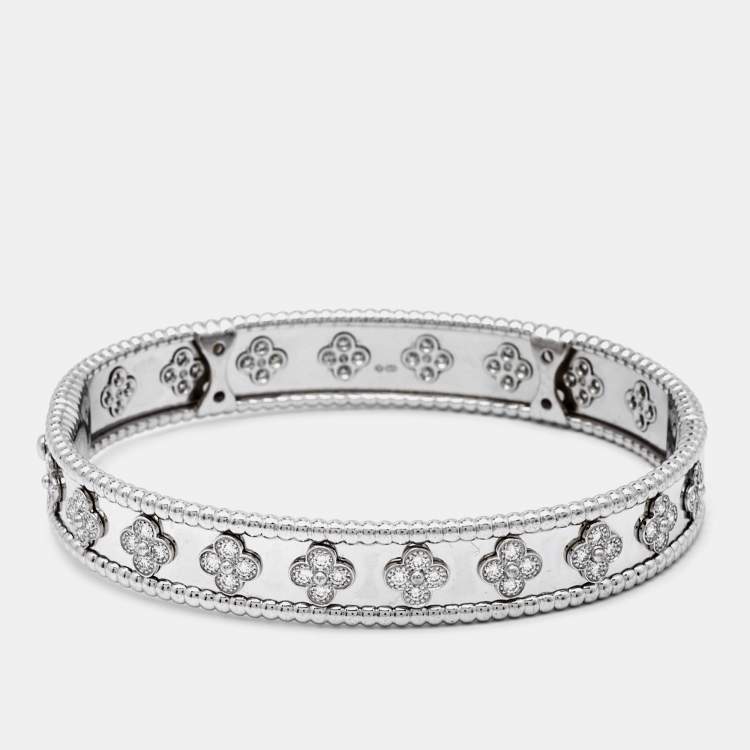 Van Cleef & Arpels Diamond Five Motif Alhambra Bracelet – Cris Notti Jewels-sonthuy.vn