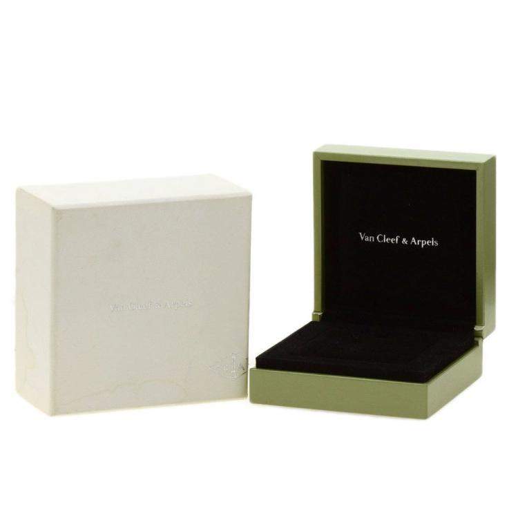 Pre Owned Van Cleef & Arpels Vintage Alhambra Limited Edition 18K Rose Gold and Diamond Mother of Pearl Necklace