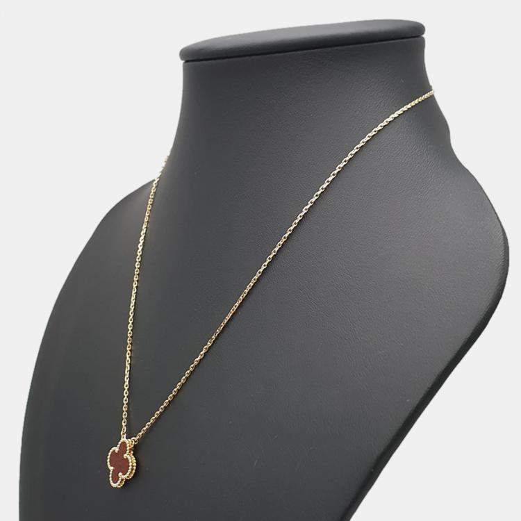 Pre Owned Van Cleef & Arpels Alhambra Necklace 