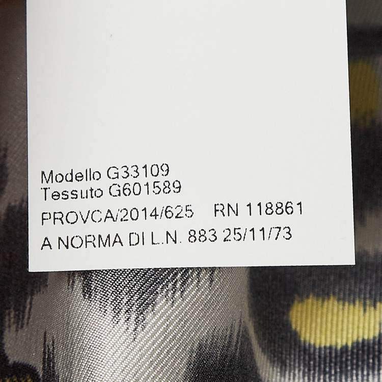 Pre Owned Versace Collection Multicolor Printed Silk Mini Dress XL