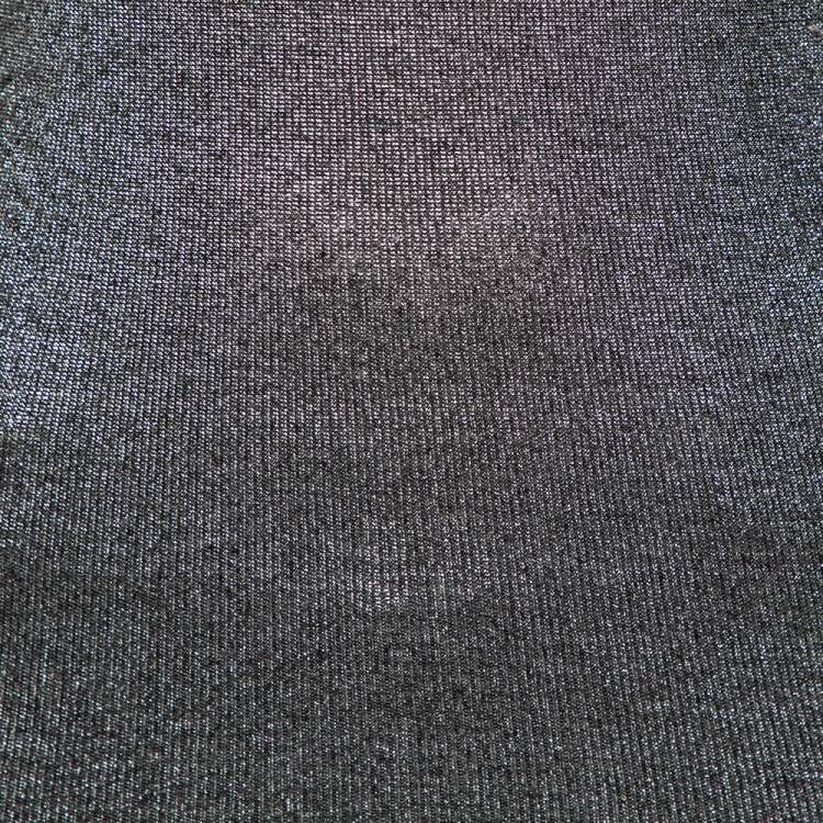 Pre Owned Versace Collection Grey Lurex Knit Tank Top M 