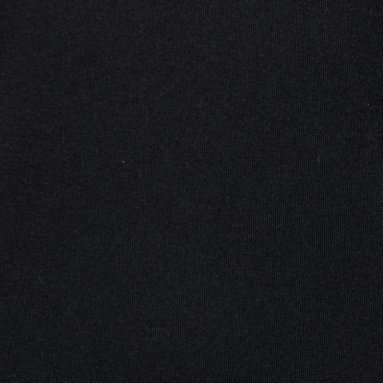 Pre Owned Versace Collection Black Wool Long Sleeve Sweater L
