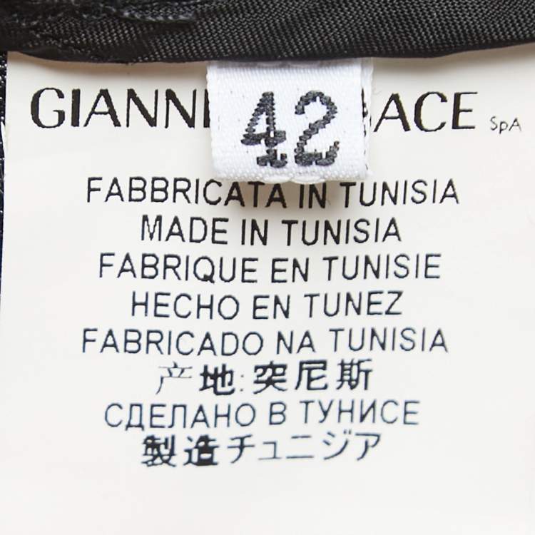 Pre Owned Versace Collection Black Jersey Sleeveless Ruched Mini Dress M