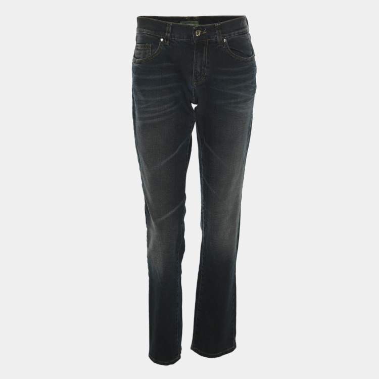 Pre Owned Versace Jeans Blue Denim Jeans M