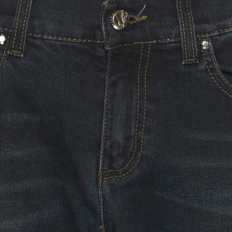 Pre Owned Versace Jeans Blue Denim Jeans M