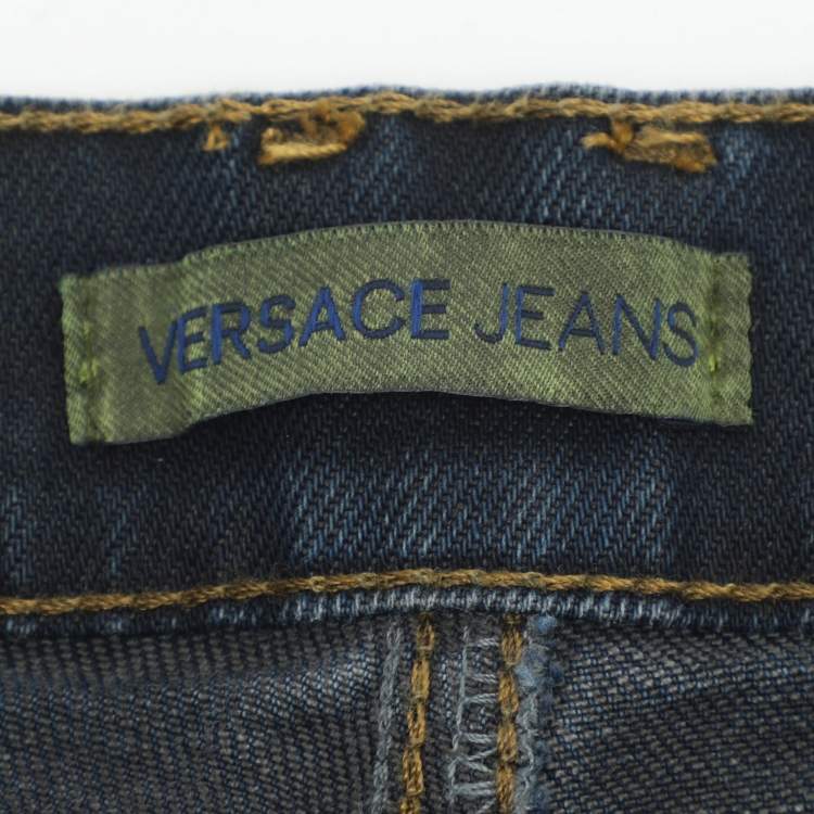 Pre Owned Versace Jeans Blue Denim Jeans M