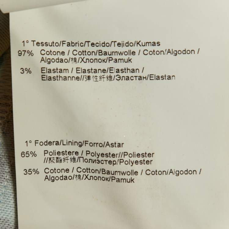 Pre Owned Versace Jeans Multicolor Floral Print Cotton Mini Skirt L