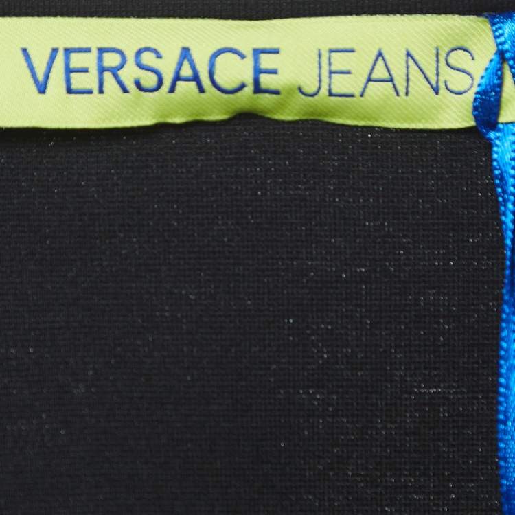 Pre Owned Versace Jeans Black Knit Shrug S