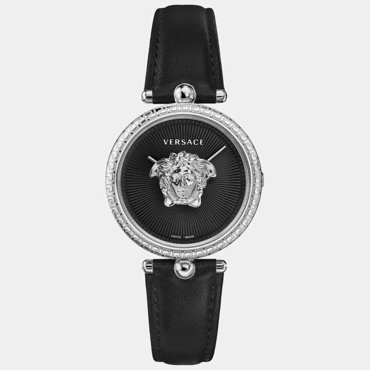 Pre Owned Versace Women's VECQ01020 Palazzo Empire 34mm Quartz Watch