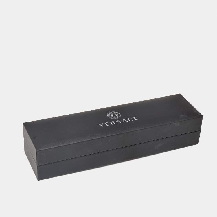 Pre Owned Versace Meduasa Gold Tone Bracelet