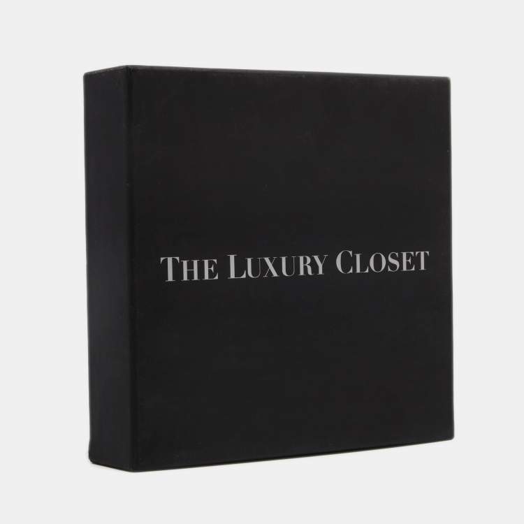 Pre Owned Versace Black Leather La Medusa Buckle Belt 90 CM