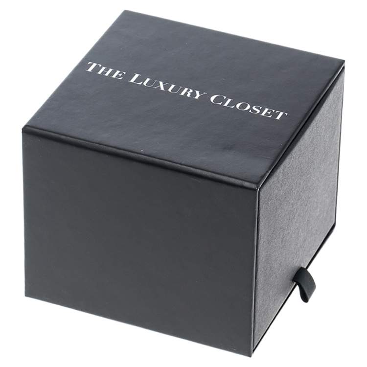 Pre Owned Versace Gold Tone Medusa Head Stud Earrings