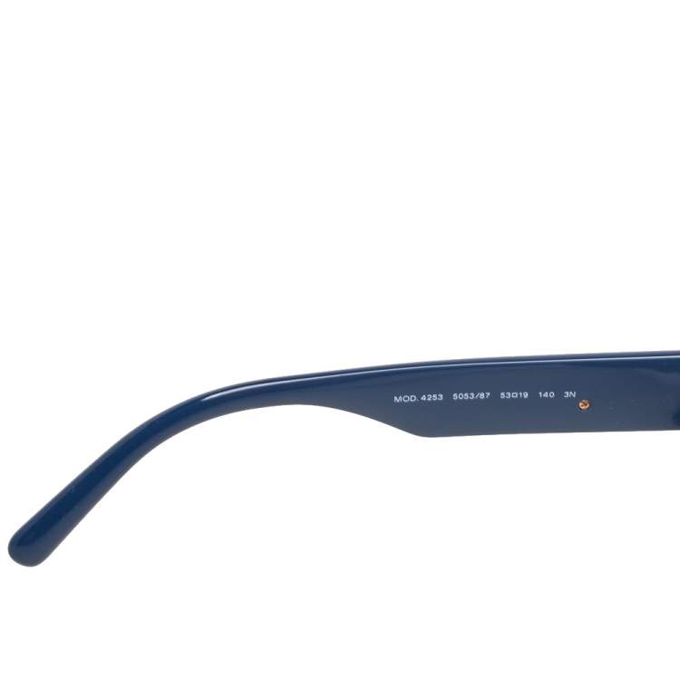 Pre Owned Versace Blue Mod.4253 Medusa Sunglasses