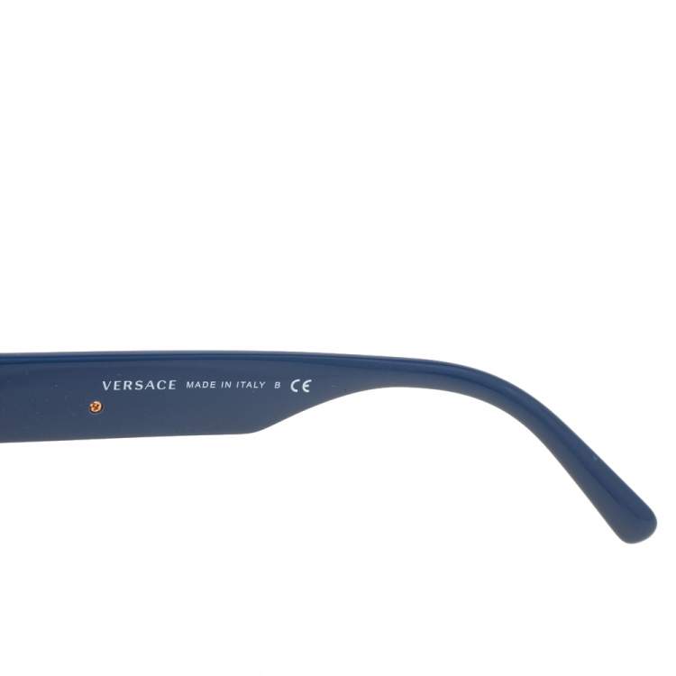 Pre Owned Versace Blue Mod.4253 Medusa Sunglasses