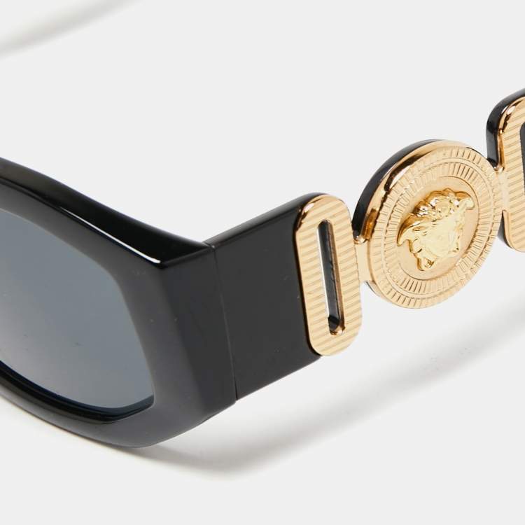 Versace Black MOD 4361 Medusa Square Sunglasses Versace | TLC
