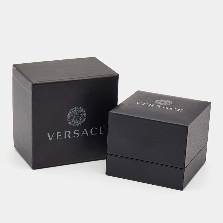 Pre Owned Versace Medusa Two Tone Necklace