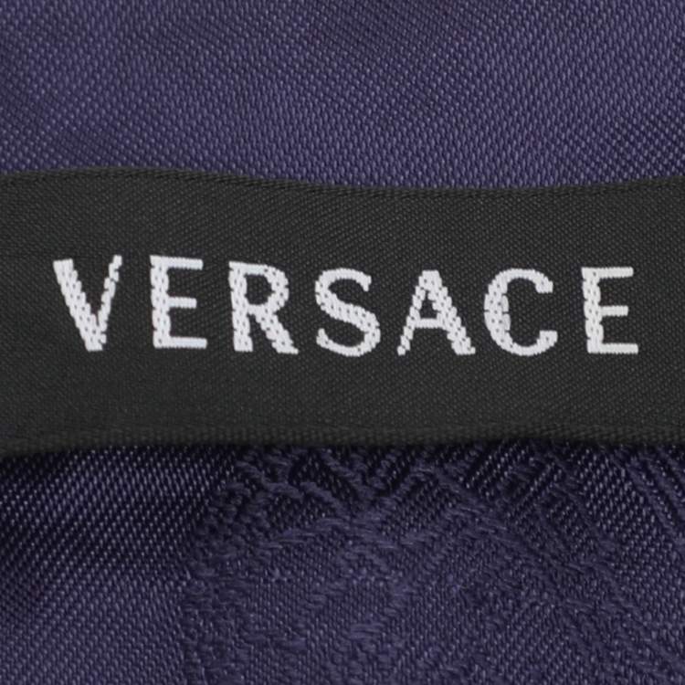 Pre Owned Versace Multicolor Viscose Blend Long sleeve Mini Dress M