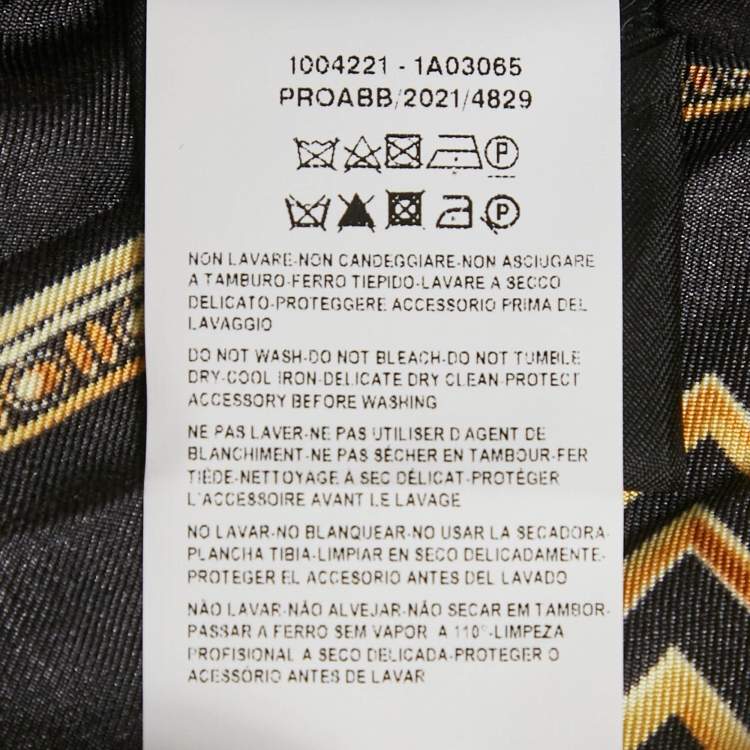 Pre Owned Versace Black La Coupe des Dieux Print Silk Pleated Midi Skirt M