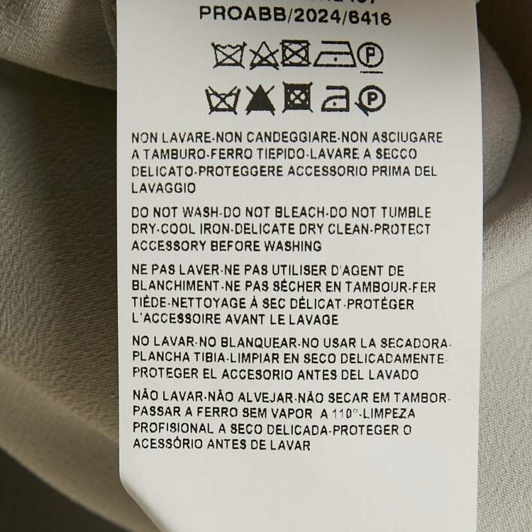 مملوكة مسبقًا Versace Grey Crepe & Satin Draped Sleeveless Mini Dress M