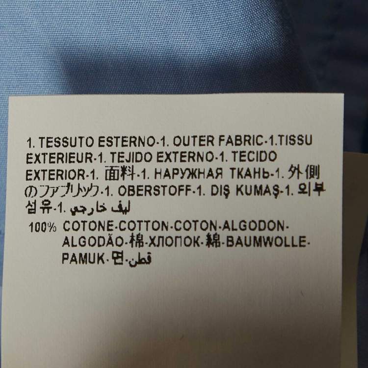 Pre Owned Versace Multicolour Tresor De La Mer Print Cotton Long Sleeve Shirt M