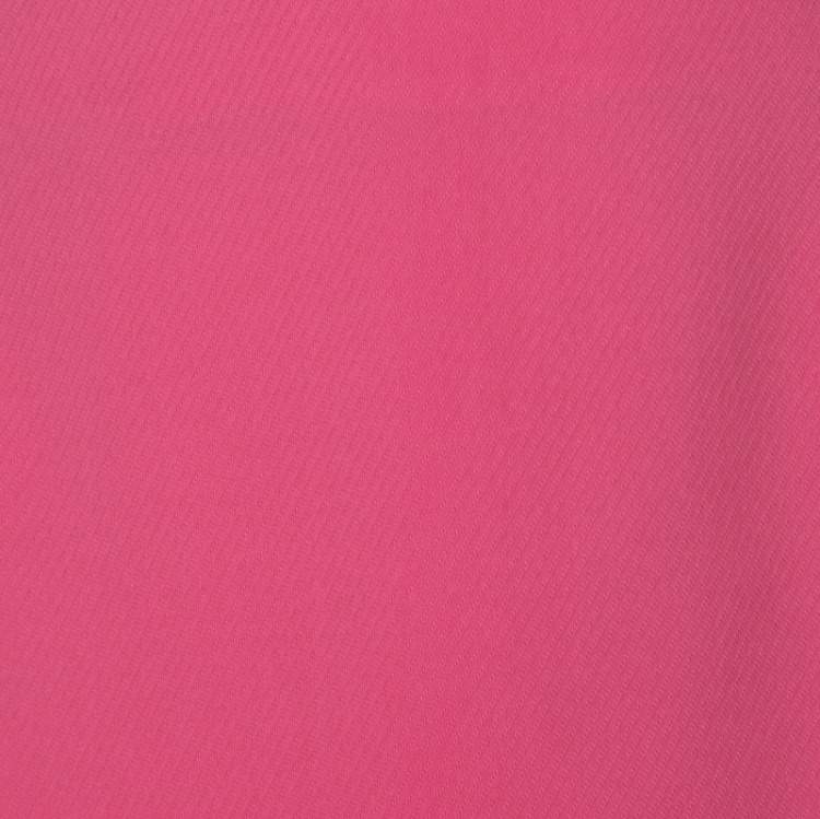 Pre Owned Gianni Versace Pink Silk Vintage Long Jacket & Skirt Suit M 