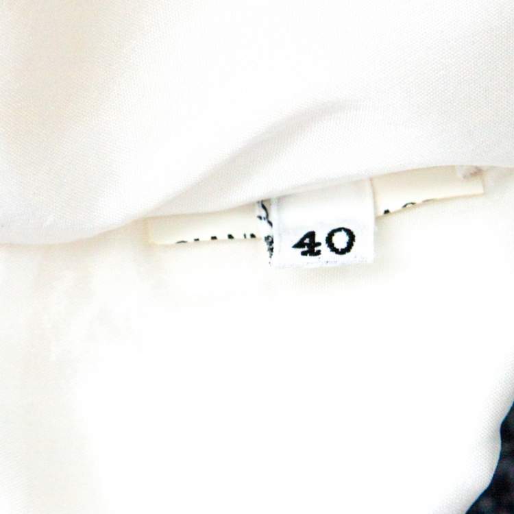 Pre Owned Versace Collection White Stretch Crepe Front Overlap Detail Sleeveless Dress S