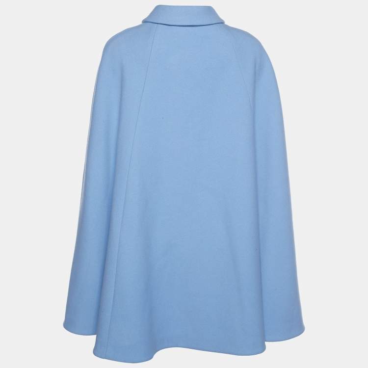 Blue hot sale wool cape