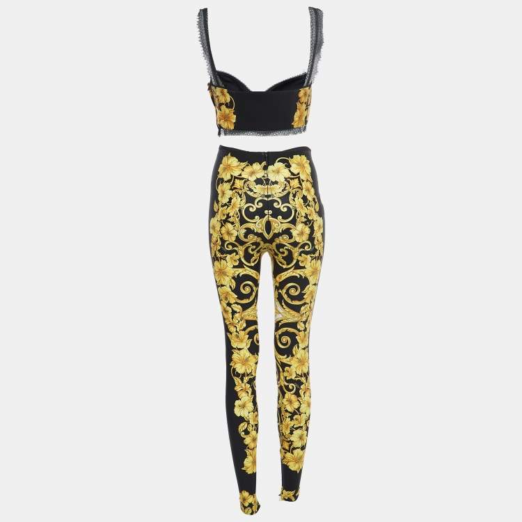 Versace  Outfits with leggings, Versace leggings, Fashion