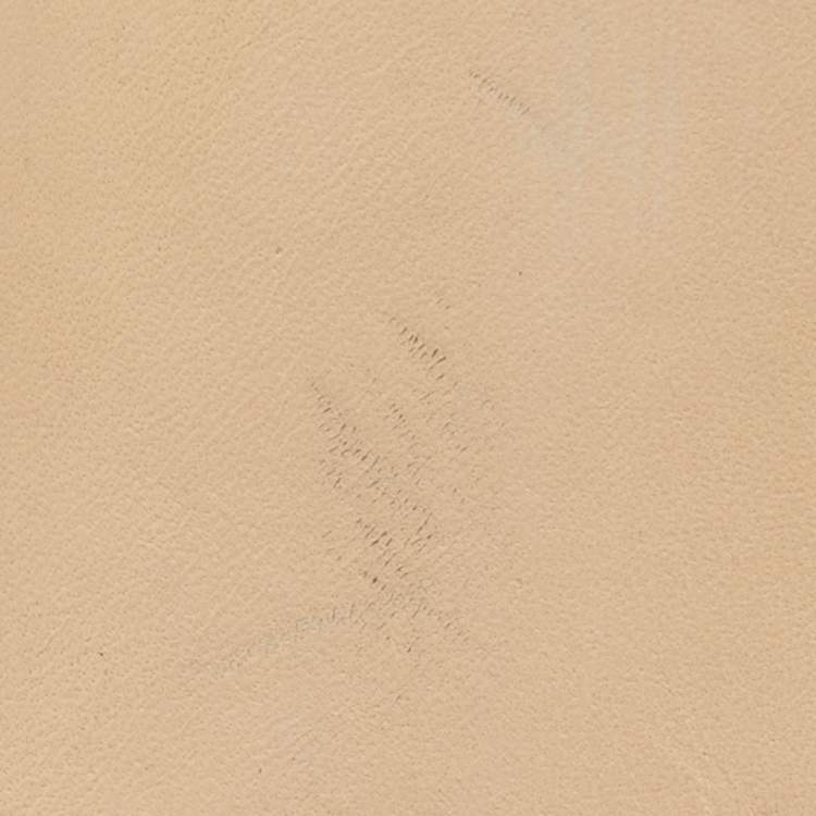 Pre Owned Versace Beige/Orange Signature Canvas and Leather Medusa Repeat Hobo