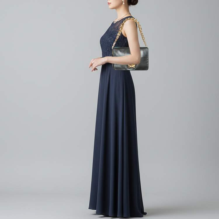 Pre Owned Versace Medusa Sultan Black Leather Shoulder Bag