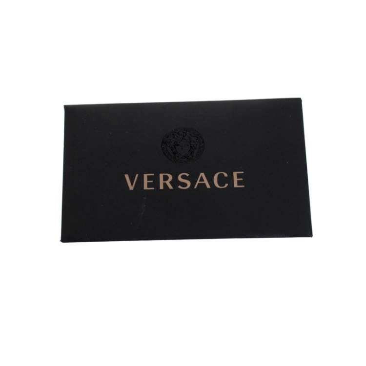 Pre Owned Versace Red Leather Studded Shoulder Bag