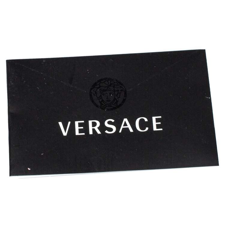 Pre Owned Versace Fuchsia Leather Hobo