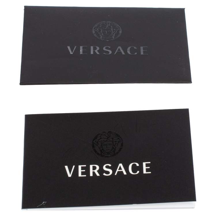Pre Owned Versace Turquoise Printed Coated Canvas and Leather Zip Boston Bag