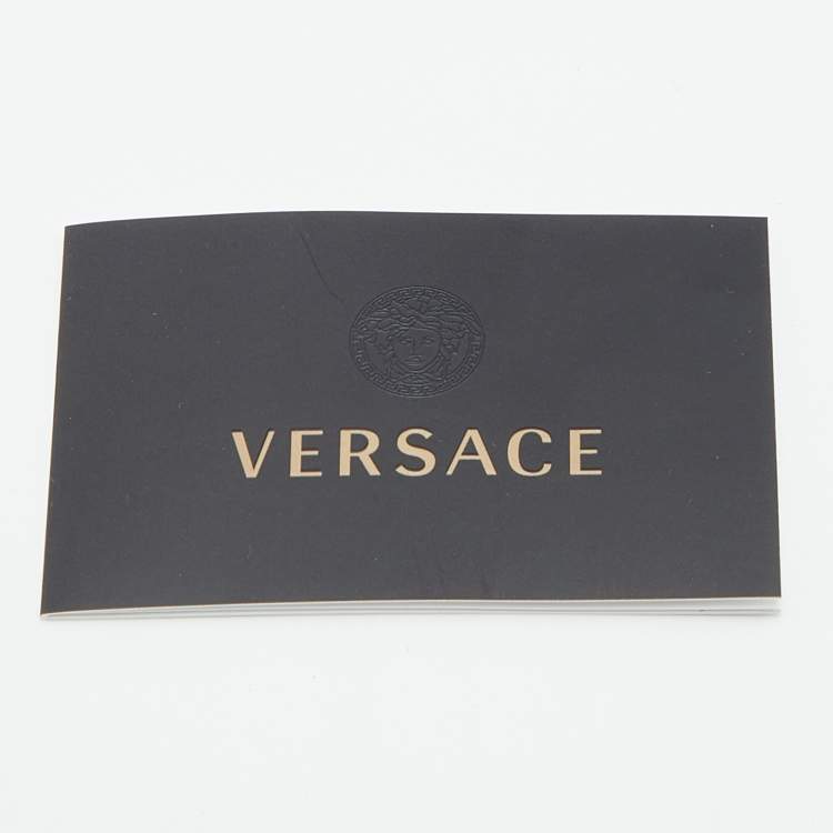 Pre Owned Versace Multicolor Printed Nylon and Leather Mini Medusa Pallazo Backpack