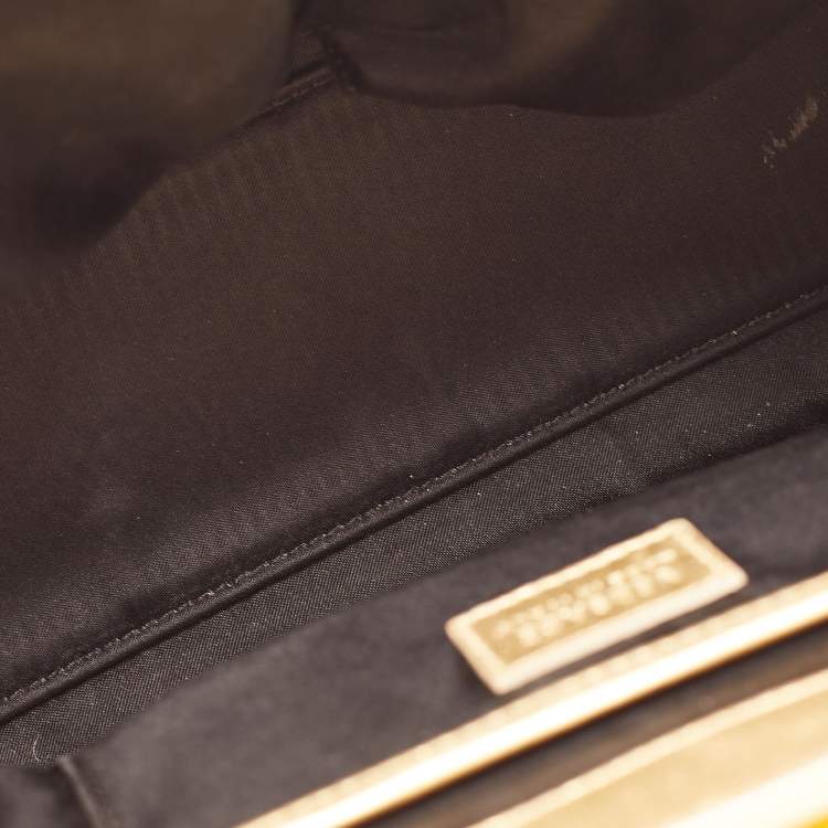Pre Owned Versace Gold Leather Medium Medusa Medallion Tote